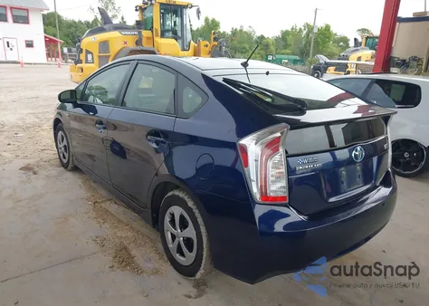 2012 Toyota Prius Two from USA, damaged, VIN JTDKN3DU3C0335122